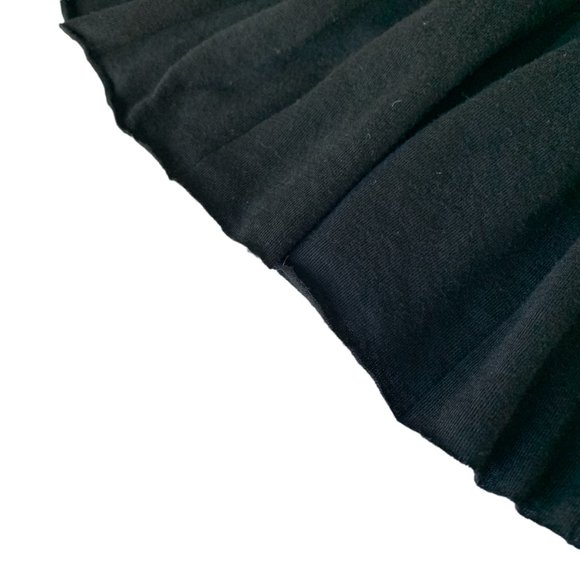 Black Circle Skater Mini Skirt Size 6 XS - Picture 3 of 4